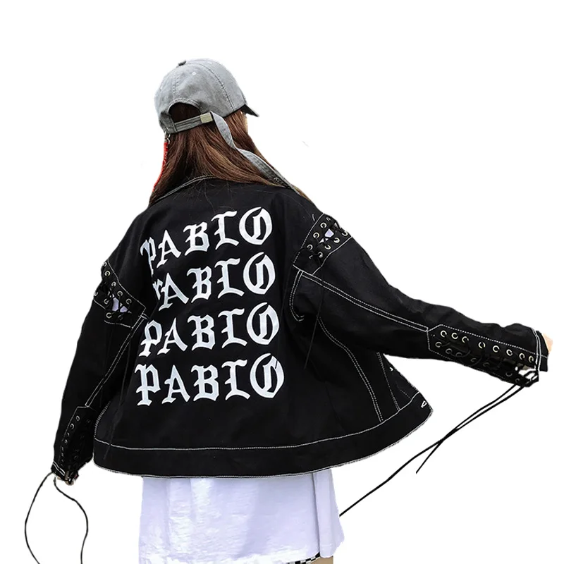 Куртка женская джинсовая в ковбойском стиле Повседневная Свободная верхняя