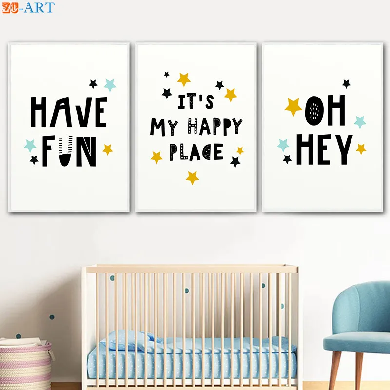 Расценки постеров и принтов скандинавский холст картина питомник стена игровой