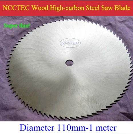 20'' 80 teeth tooth High-carbon #65 Manganese Steel woodworking saw blade for expensive WOOD | 500mm SUPER THIN 2.2/2.4mm