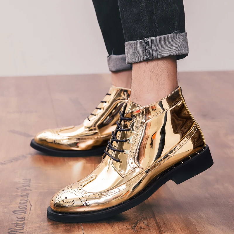 2019 fashion men's boots leather military shoes male boot army security shoe man plush size working cowboy ankle for men |