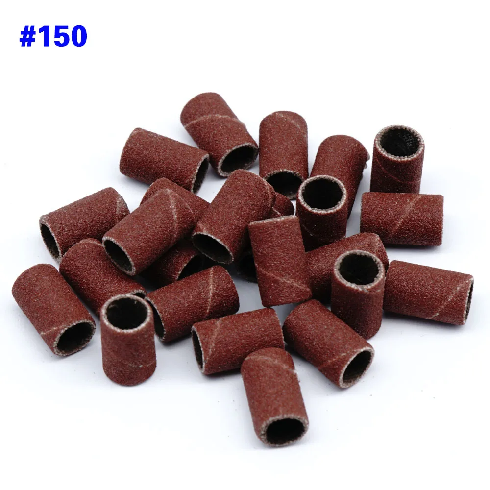 Инструменты для дизайна ногтей 100 шт. резинки 1 твердосплавные насадки аксессуары