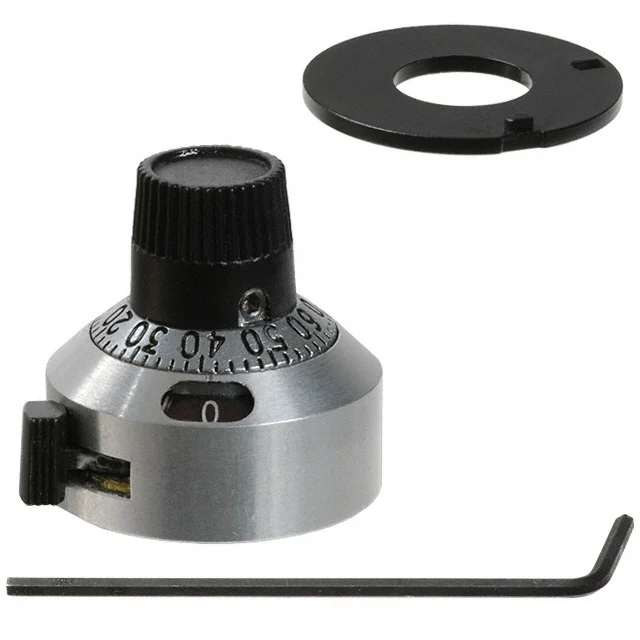 Концентрические металлические ручки PHISCALE 15 оборотов 5 шт. шкала для