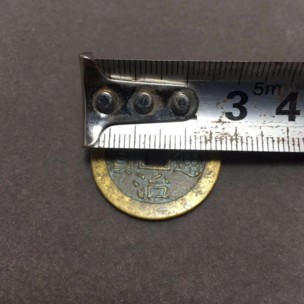Chinese antiques collection appreciation copper square mouth coin (five emperors money) 20 pieces | Дом и сад