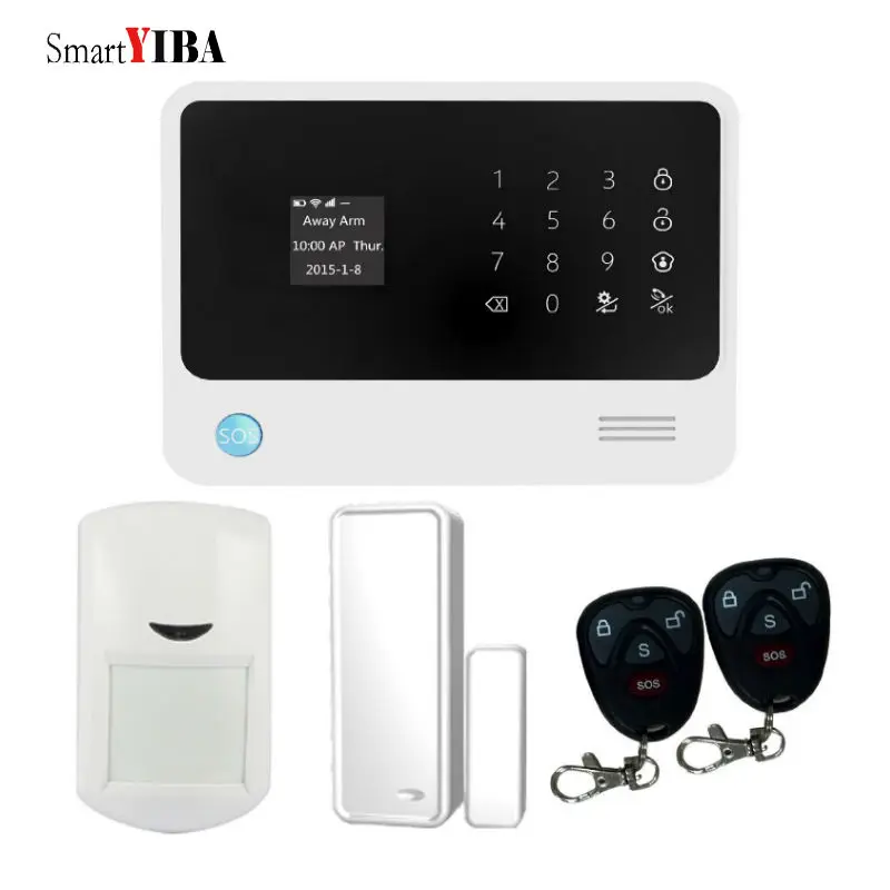 Система сигнализации SmartYIBA G90B PLUS охранная сигнализация для дома поддержка Wi Fi GSM 2G - Фото №1