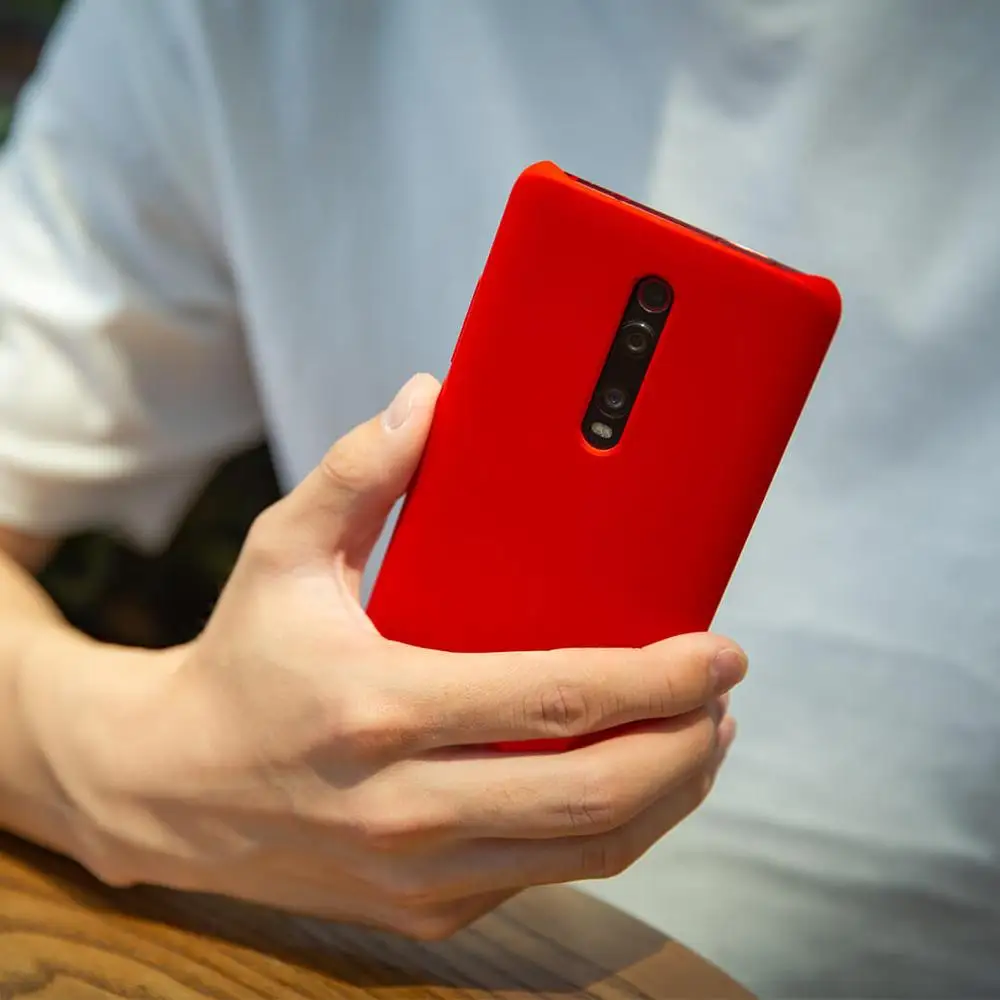 Оригинальный Xiaomi Redmi K20/K20 Pro Чехол для телефона K20 серии жидкий кремнеземный