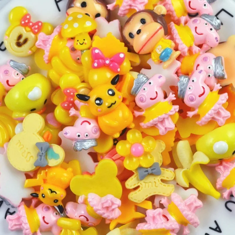 100 шт мини конфеты еда глина Fukubukuro счастливый мешок миниатюрный кукольный домик украшение Сказочный домашний телефон Декор DIY аксессуары