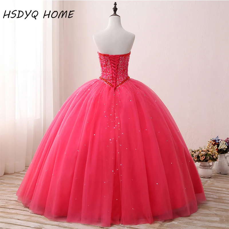 Новое поступление пышные платья дешевые 2017 бальное платье Vestidos De 15 Anos