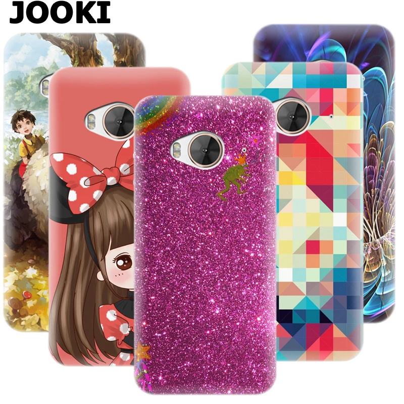 JOOKI чехол для HTC one Me Dual Sim мягкий тонкий силиконовый чехол для HTC one Me откидная крышка для one m9ew Резиновый ТПУ задняя крышка полностью покрыта