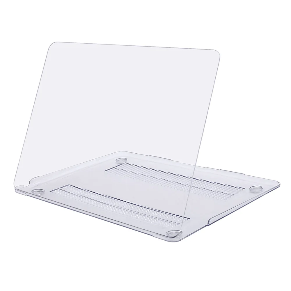 Crystal Clear MOSISO Кристальный чехол для Macbook Air 13 дюймов A1932 ноутбук пластиковая крышка корпус Mac Air Pro 13 A1706 A1708 A1989 A2159 - Цвет: Crystal Clear