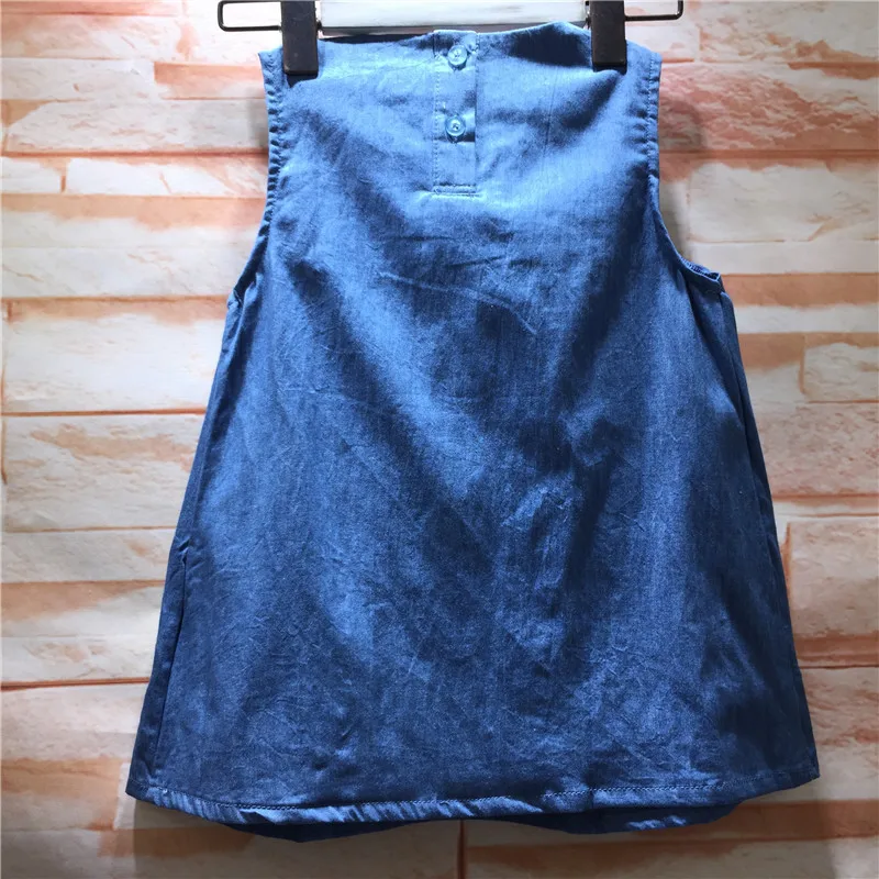 Easter New Girls Dresses Kids Sleeveless Bunny Flower Printed Dress Fashion Children Rabbit | Детская одежда и обувь