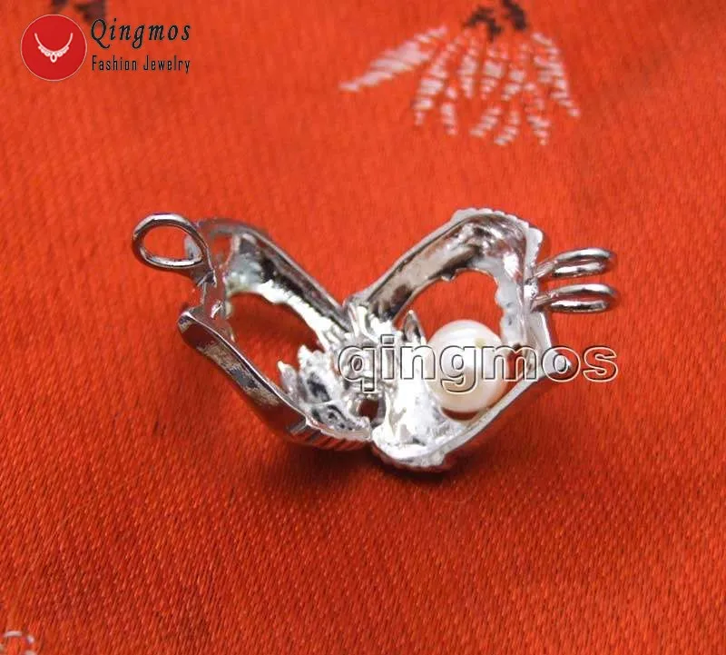 Женское Ожерелье Qingmos подарочное ожерелье в одной коробке с подвеской со знаком