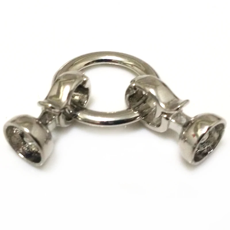 Застежка для ювелирных изделий из серебра 18 х40 мм