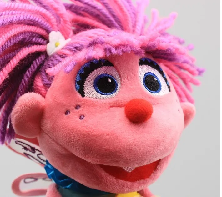 Бесплатная доставка новое поступление 30 см Улица Сезам милая Abby Cadabby фея AngelDoll