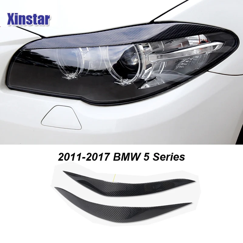 Автомобильная наклейка для бровей 2 шт. из углеродного волокна bmw 3 серии F30 320 328 335