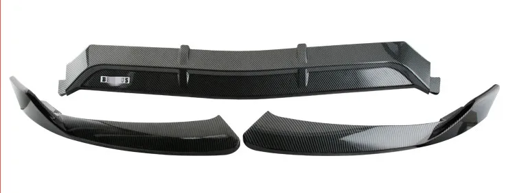 

For Benz C Class Front lip spoiler W205 C180L C200 C300 carbon fibre Material spoiler Front guard plate