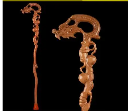 Деревянное дерево из красного дерева резная старая тростниковая костышка