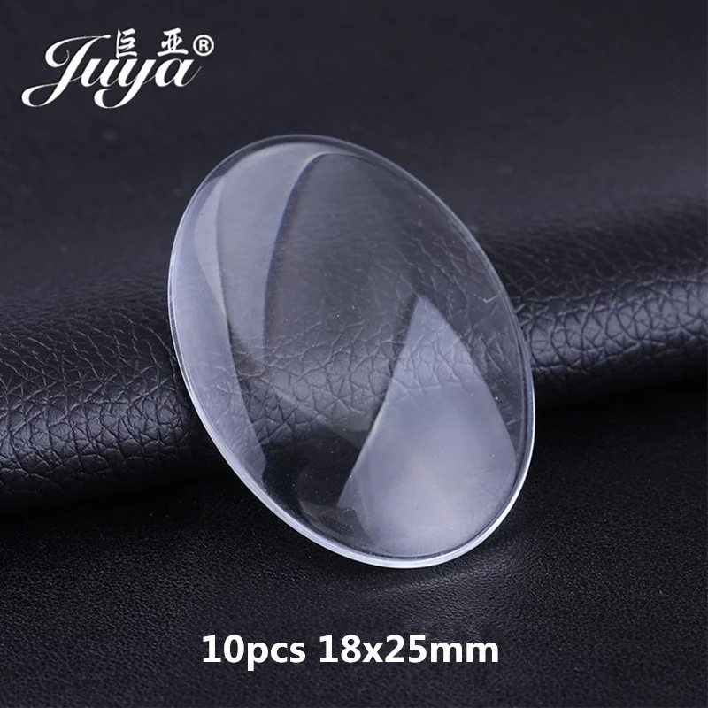 10pcs 18x25mm glass 4 шт./лот, различные стили, браслеты для браслетов, пустые кабошон, базовые лотки для женщин, сделай сам, ювелирное изделие - Цвет: 10pcs 18x25mm glass