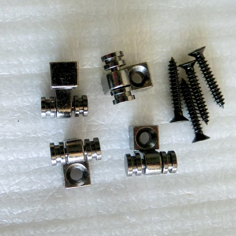 Donlis Гитары частей 2 шт./упак. черный цвет струнный фиксатор роликовая нить дерево