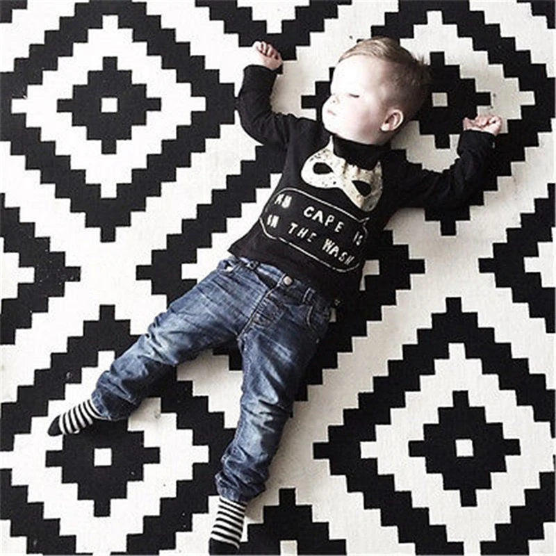 Свитера для маленьких мальчиков детские футболки с длинными рукавами и принтом