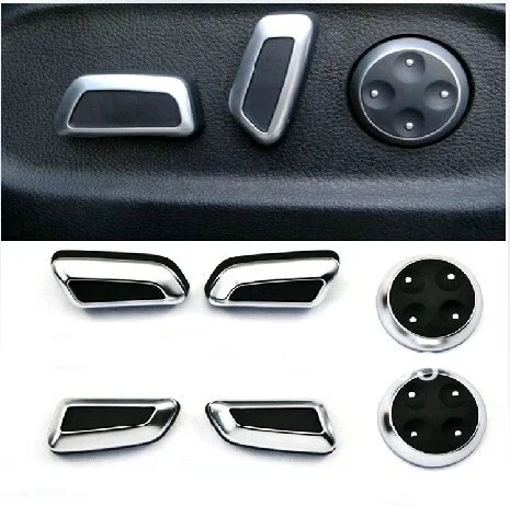 

Chrome Modified Seat Adjustment Knob Button Button Switch For VW TIGUAN CC PASSAT B7 AUDI A4 A5 A6 B8