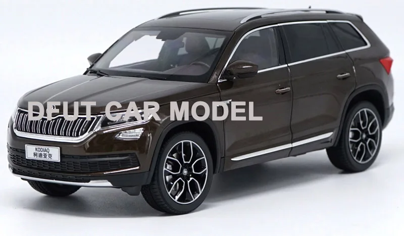 2 1/18 KODIAQ SUV литая металлическая модель автомобиля, игрушка для детей, подарки на день рождения, коллекция игрушек, оригинальная коробка, детские игрушечные машинки - Цвет: 2