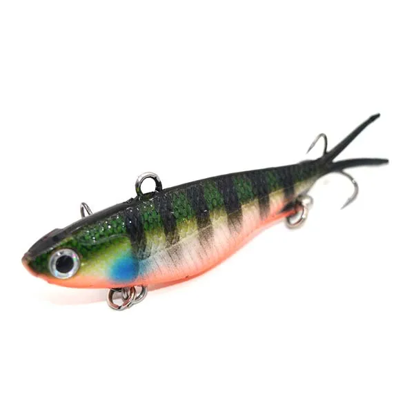 10 шт. Thready Barra Crankbait Мягкая приманка для рыбалки с сильным 6/0 крючками 95 мм 20 г - Цвет: 10pcs color 9
