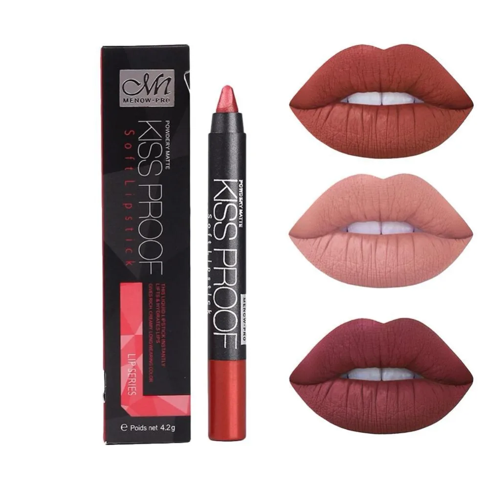 Женская сексуальная губная помада beauty Lasting Effect Мягкая матовая розовая блеск для