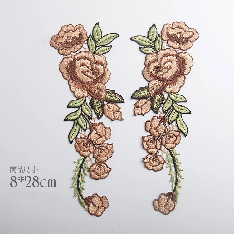 

Embroidery cloth patch,patchwork diy decorative accessories,2PCS/lot