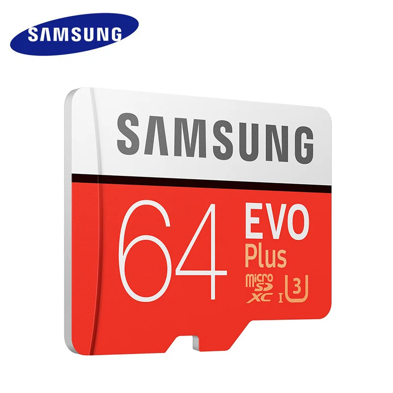 Оригинальный SAMSUNG карта памяти Micro SD на 16 ГБ 32 64 Гб 128 256 EVO + класс 10 TF Trans Flash микро