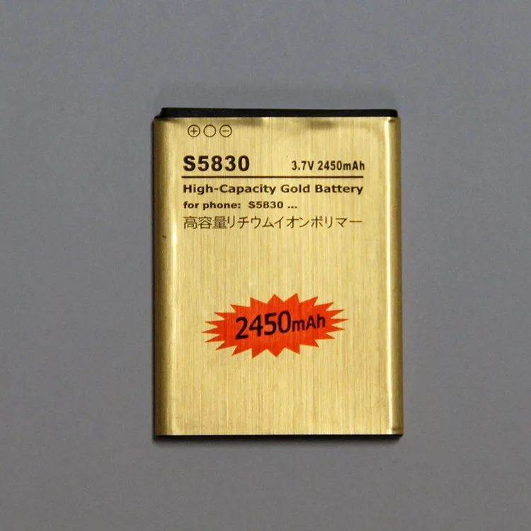 Высокая Ёмкость EB494358VU S5830 Батарея для GT-S5830 S5830i i569 i579 s5670 | Мобильные телефоны и