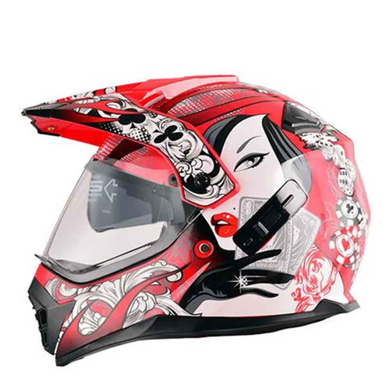 Бренд WANLI,, шлем для мотокросса Casco Capacetes, мотоциклетный шлем для мотокросса ATV, мотоциклетный шлем - Цвет: 1