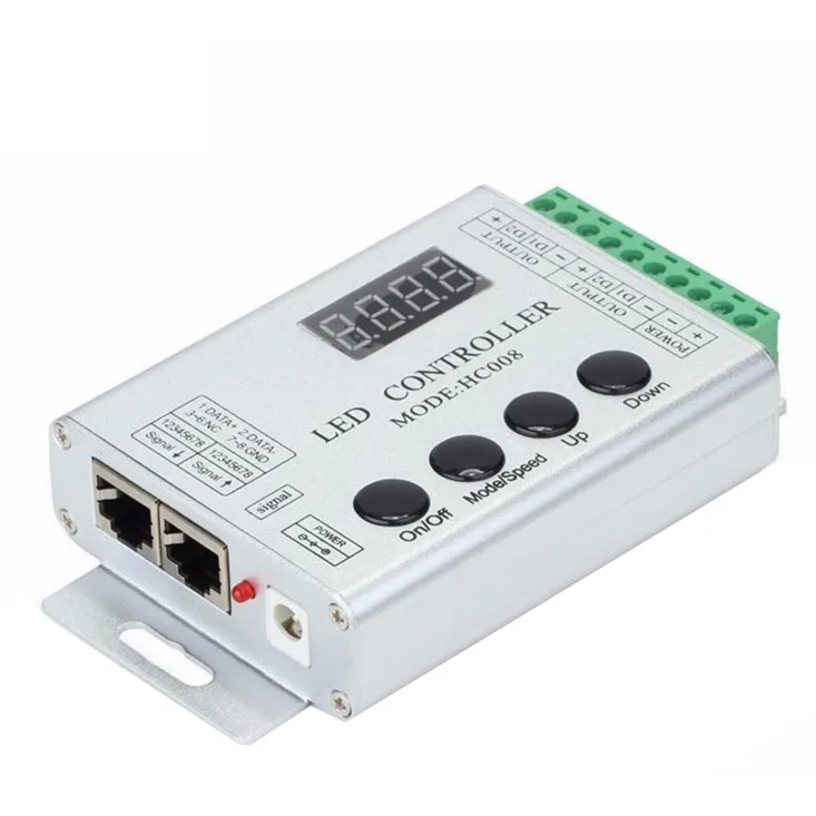 HC008 Ключи RGB Led Pixel управление Лер программируемый контроль 2048 пикселей 133 эффект режимы WS2811 WS2811 UCS1903 управление Лер