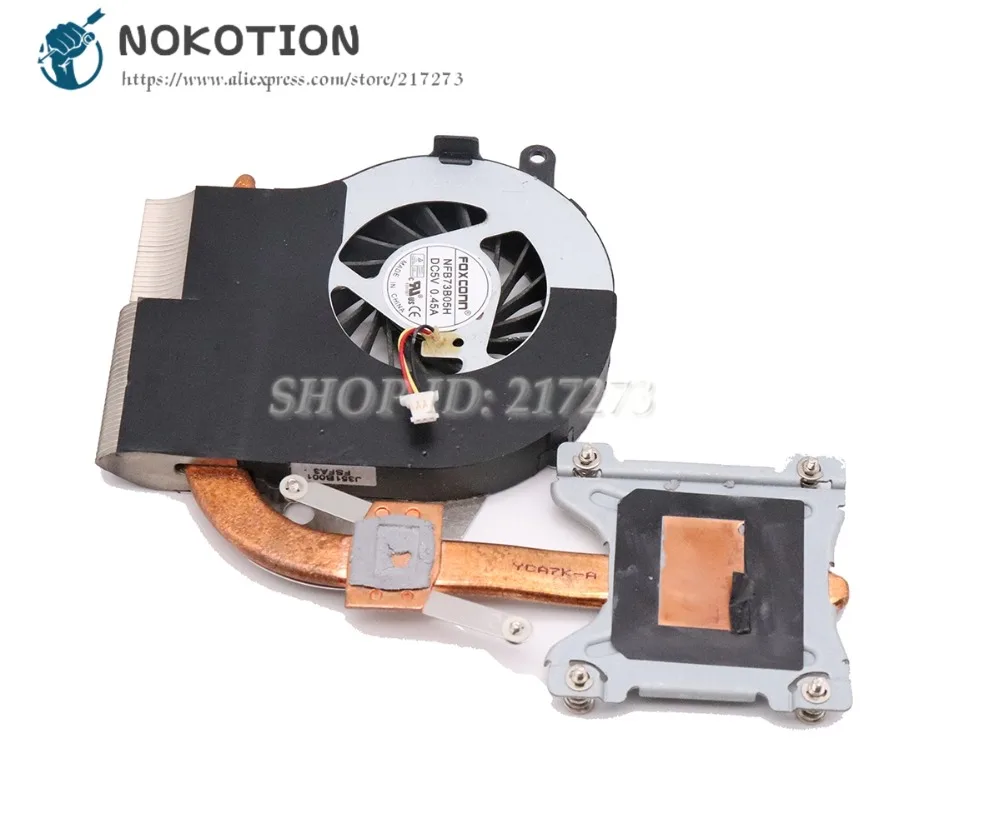 Радиатор NOKOTION 606014-001 для HP Pavilion G62 G72 вентилятор охлаждения ноутбука | Компьютеры и
