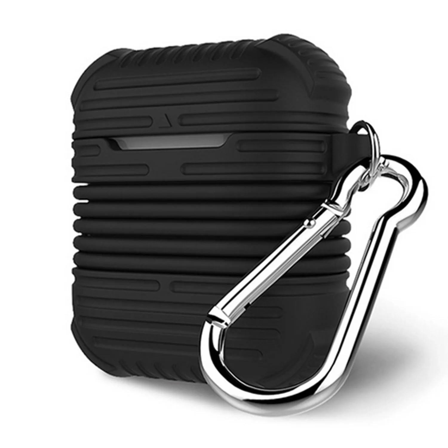 Силиконовый чехол для Airpods 1 2 мягкий с защитой от потери шнура держатель Apple Air Pods