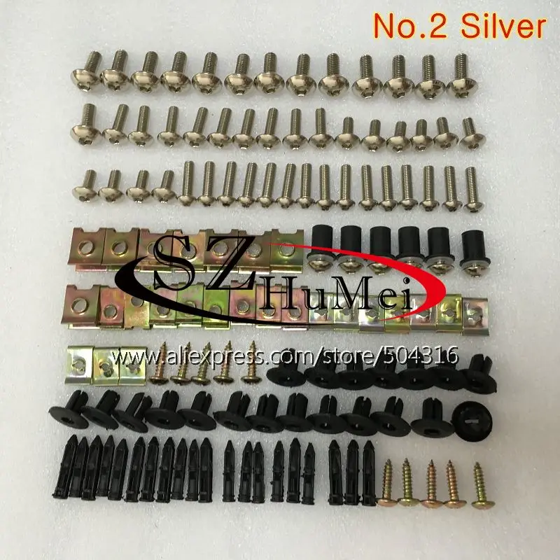 Болты обтекаемой формы Полный Комплект болтов для HONDA VTR1000 00 01 02 03 04 05 06 RC51 SP1 SP2 VTR 1000 2000 2006 лобового стекла автомобиля болтов винтов гаек