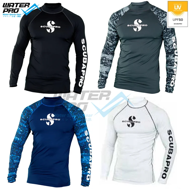 Scubapro RASH GUARD с длинным рукавом UPF 50 MEN|Комбинезоны| |