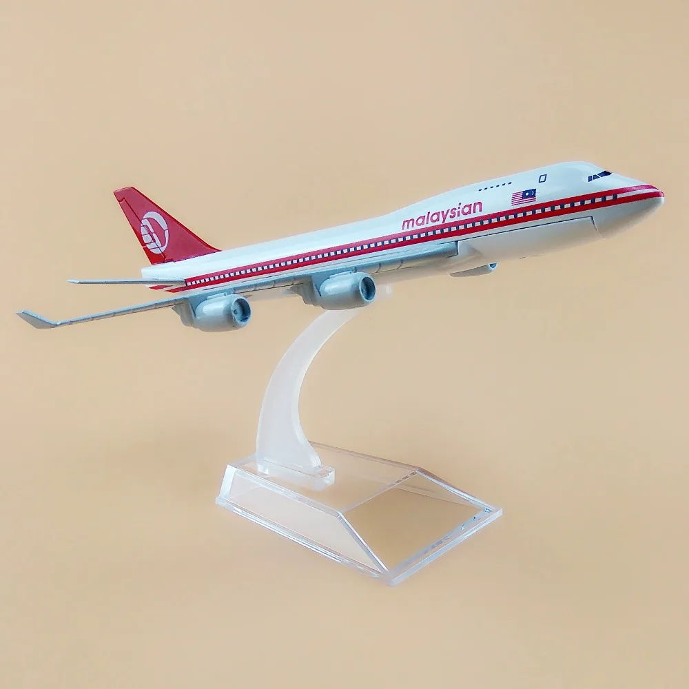16 см Металл Air Malaysian Airlines Boeing 747 B747 200 Airways модель самолета Модель литой сувенир