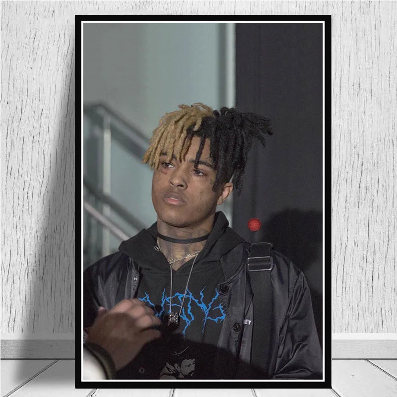 Плакат и принты XXXTentacion 2018 музыкальный Рэппер Singer Star Настенная картина на холсте