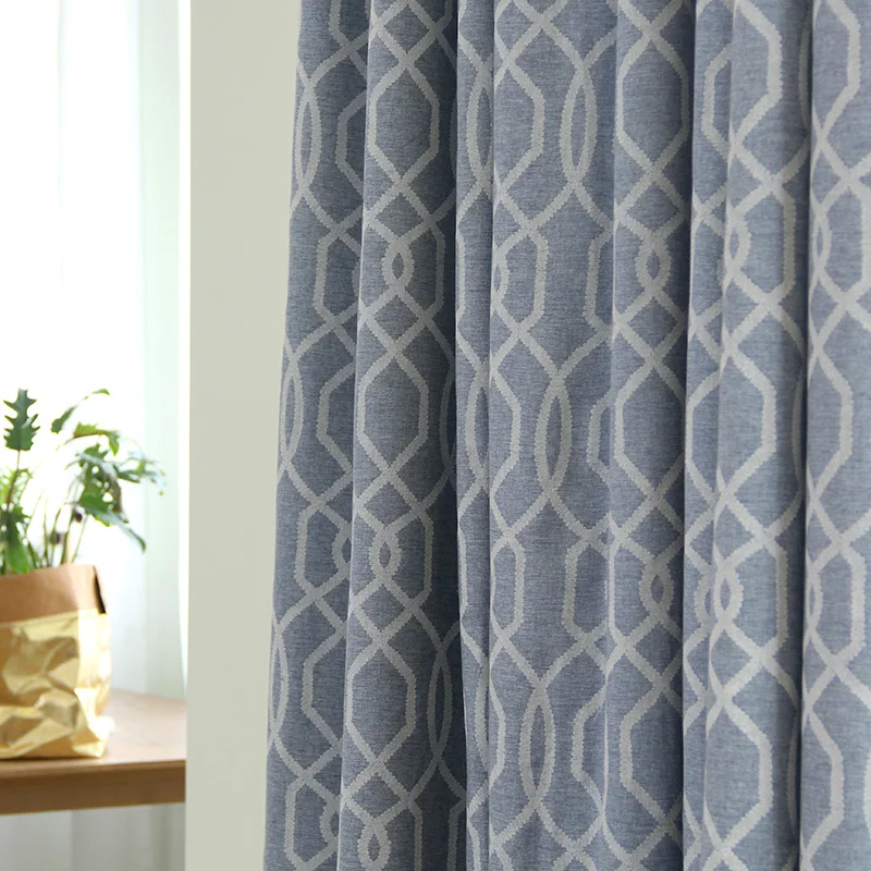 Занавески на заказ высококачественные скандинавские минималистичные