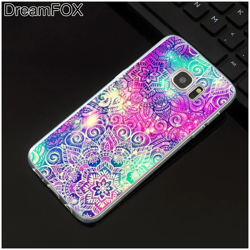 DREAMFOX M538 Mandala Flower Soft TPU Silicone Case Cover For Samsung Galaxy Note S 6 7 8 9 10 10e 11 11e Lite Edge Plus |