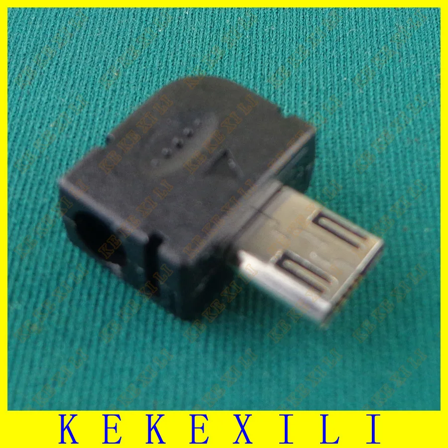 200 шт./лот Правый ангел 90 градусов Micro USB 2 0 Сварка из трех частей переходник гнездо