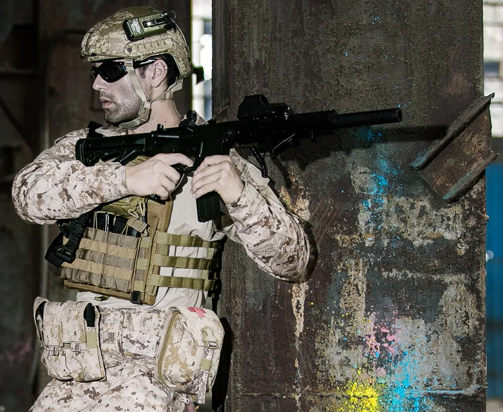Emerson Gen2 BDU Airsoft Боевой костюм тактическая рубашка брюки с наколенники налокотники Военная Униформа AOR1 EM6914