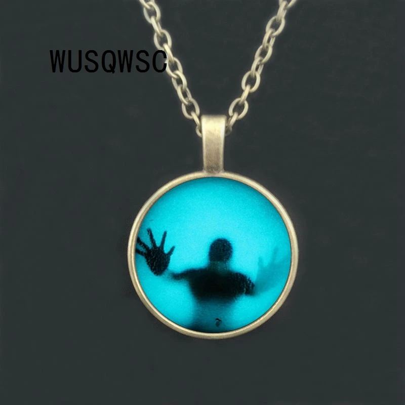 WUSQWSC US horrorфильм Ходячие мертвецы Кулон Шарм стимпанк ожерелье Доктор Кто 1