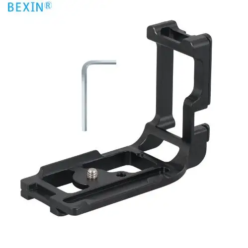 

BEXIN vertical plate L quick release of mounting plate bracket for Canon 5D3 5 DIII 5D Mark III DSLR Arca- swiss 38mm standard