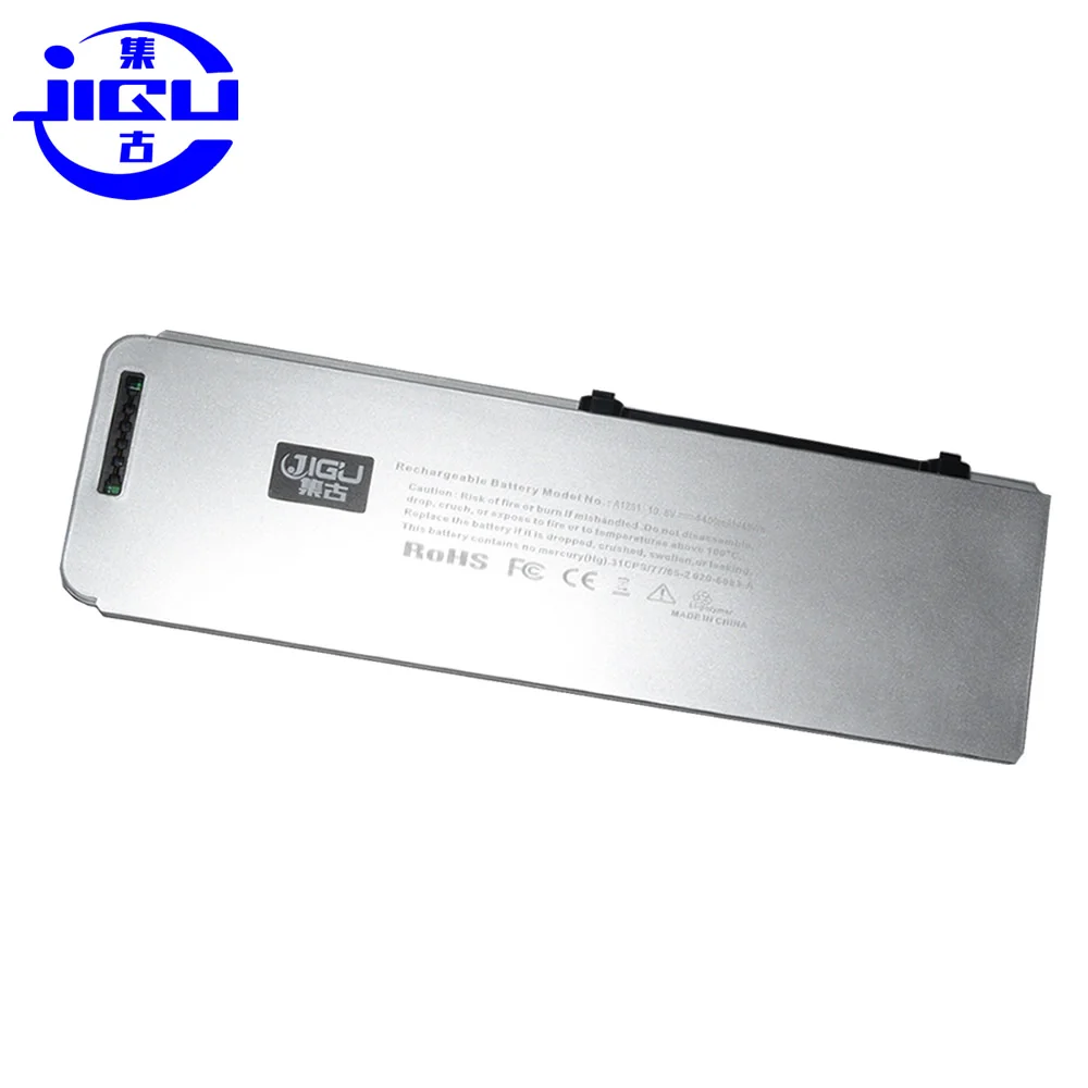 Аккумулятор JIGU серебристый для ноутбука Apple MacBook Pro 15 дюймов A1281 A1286 (версия 2008) MB772