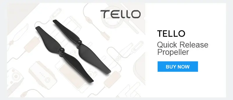 DJI Tello Propeller Guard Ryze Tello Drone Protector Guards Легкое крепление аксессуары