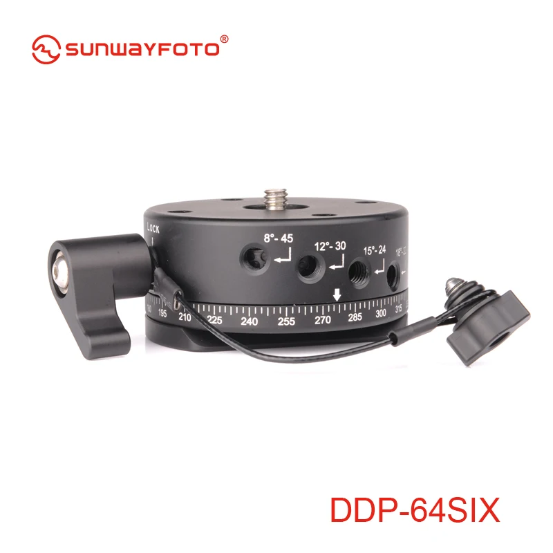 SUNWAYFOTO DDP-64SIX головка индексации для Dslr 360 панорамная штатива Профессиональная