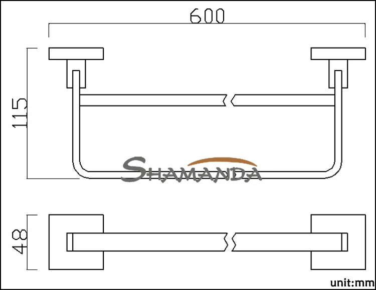Бесплатная доставка Аксессуары для ванной комнаты Твердый латунный