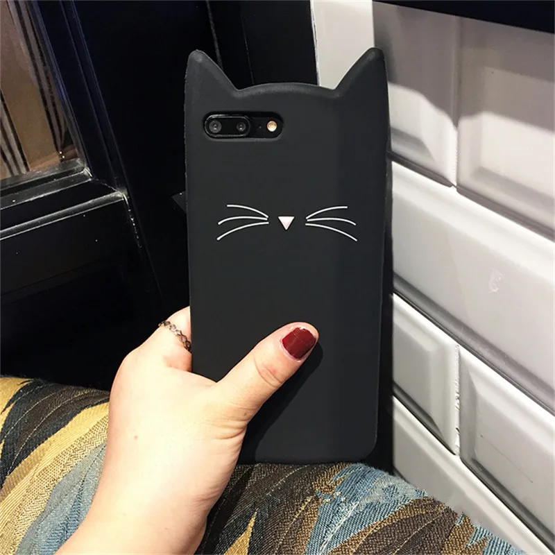 2017 сумасшедшая корова 3D Модный милый мультяшный чехол с животными бородой