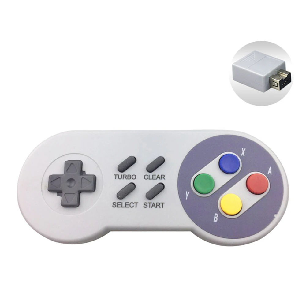 2 4G USB беспроводной Bluetooth геймпад для Super Nintendo NES SNES Классическая мини-версия игры